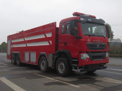 24噸豪沃泡沫消防車(chē)(單排) (國(guó)六)