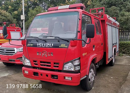 藍(lán)牌消防車(chē) 能上京牌的消防車(chē) (國(guó)六)