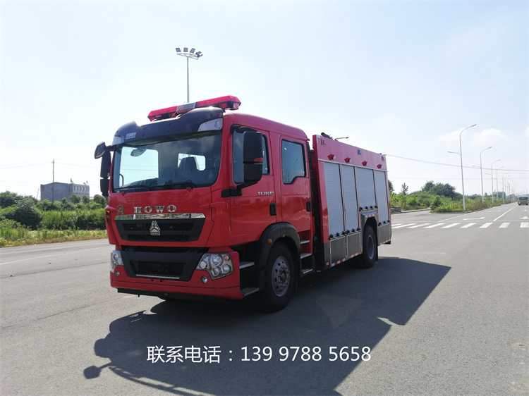 江特牌JDF5170GXFSG60型水罐消防車(chē)